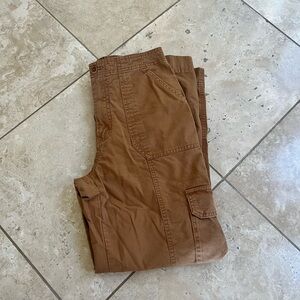 Abercrombie cargo pants brown